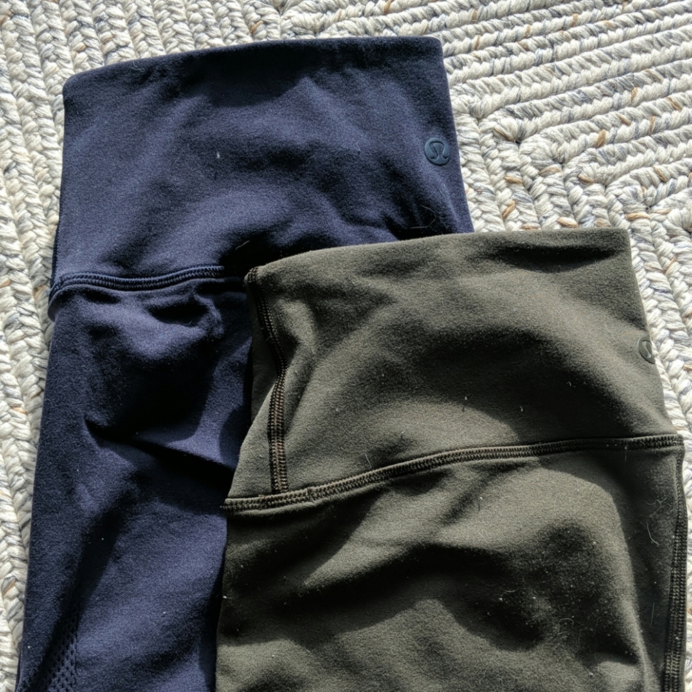 Pair of Lululemon Cropped Workout Pants